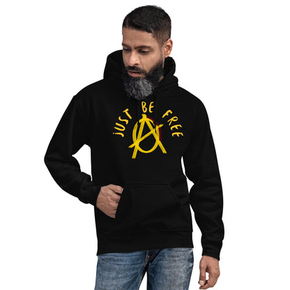 Anarchy Wear Gold "Just Be Free" Hoodie