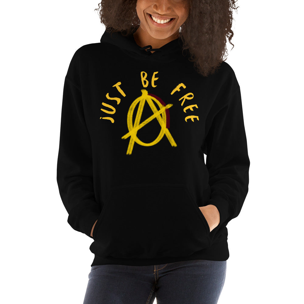 Anarchy Wear Gold "Just Be Free" Hoodie