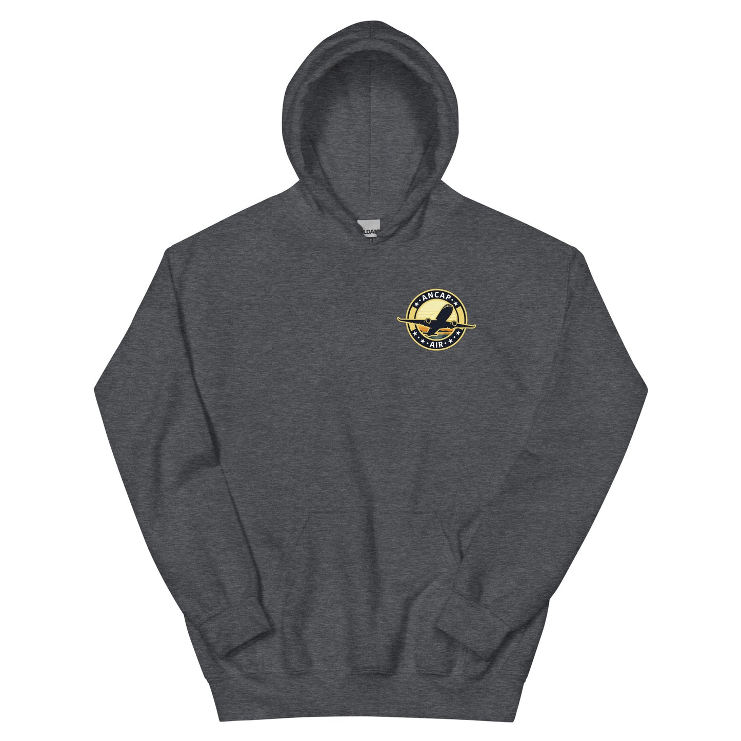 AnCap Air Official Small Logo Unisex Hoodie