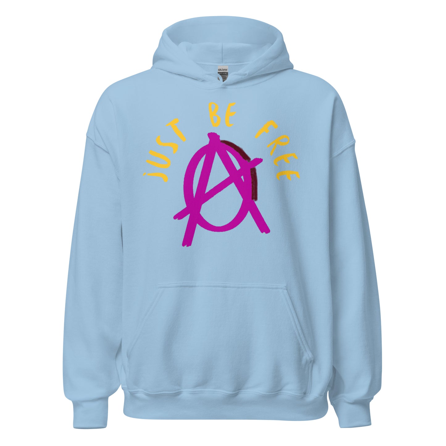 Anarchy Wear Pink "Just Be Free" Hoodie