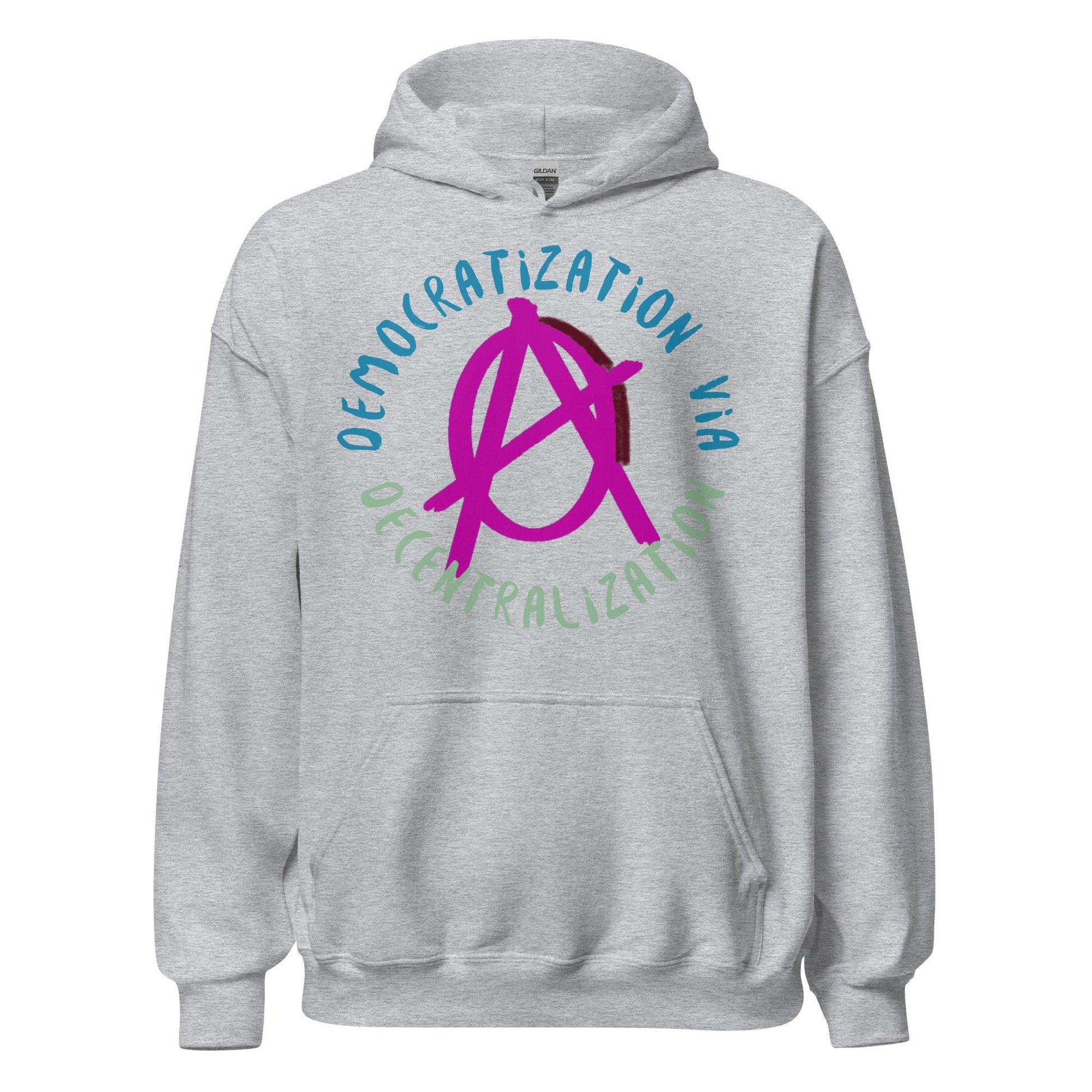 Anarchy Wear Pink "Decentralization" Hoodie - AnarchyWear
