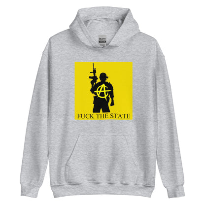 "Fuck The State" By @AncapAir Hoodie