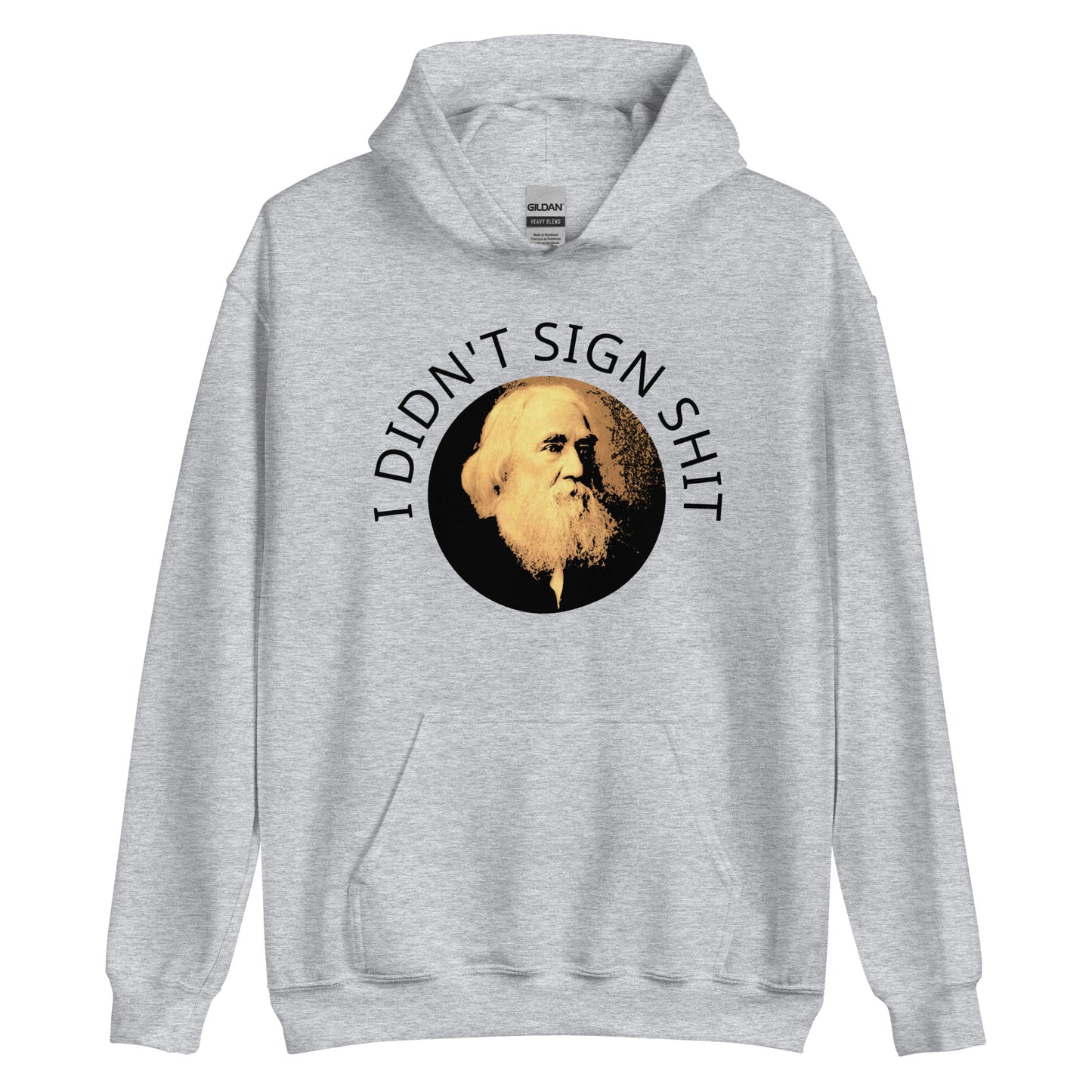 Anarchy Wear "I Didn't Sign Shit" Spooner Hoodie