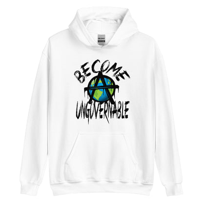 "Become Ungovernable" By @DigitalDuelist Unisex Hoodie