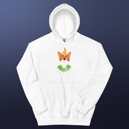 "Fox Taxation Is Theft" Meme Unisex Hoodie