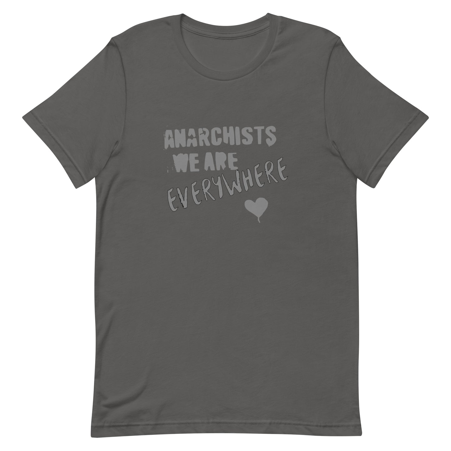 Anarchy Wear "We Are Every Where" Agora Grey Unisex t-shirt