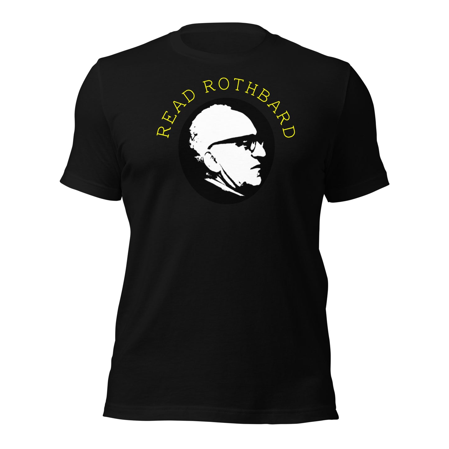 Anarchy Wear Gold "Read Rothbard" Unisex t-shirt