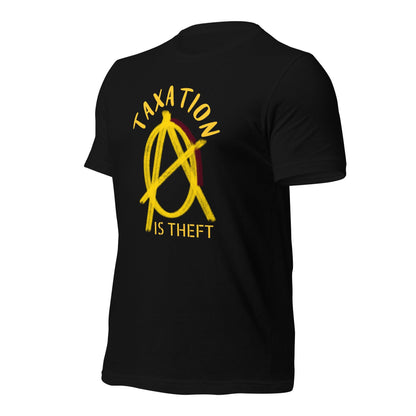 Anarchy Wear "Taxation Is Theft" Unisex t-shirt - AnarchyWear