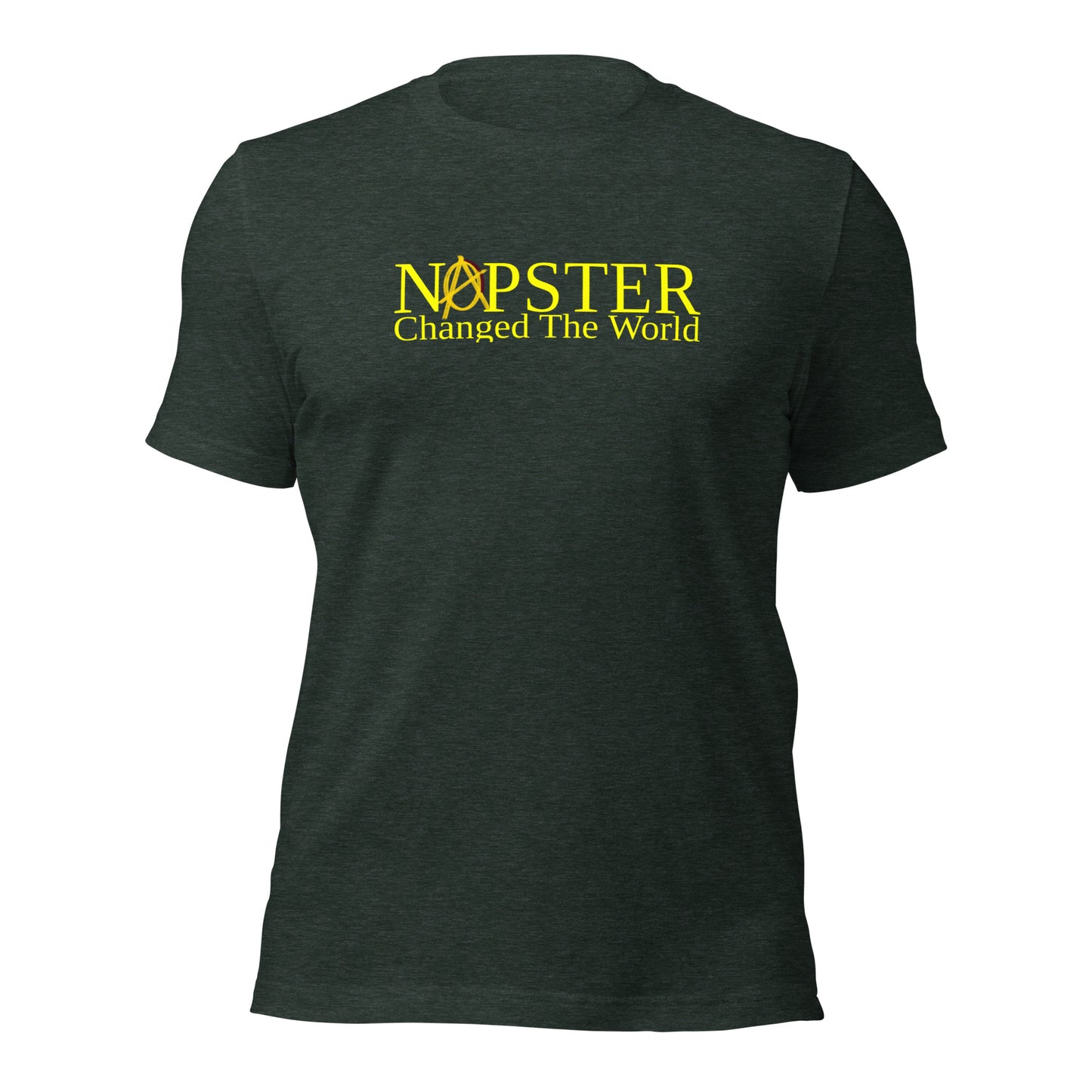 Anarchy Wear "NAPSTER changed the World" Unisex t-shirt
