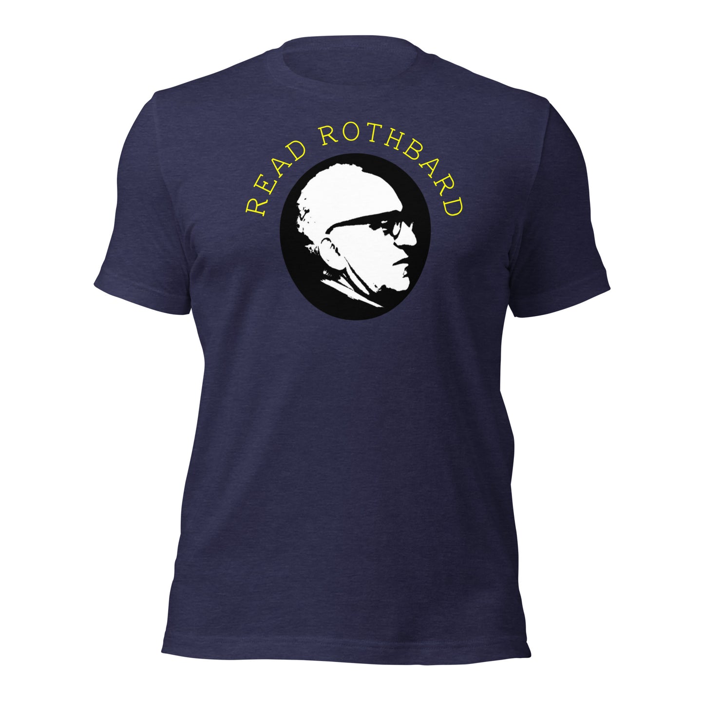 Anarchy Wear Gold "Read Rothbard" Unisex t-shirt