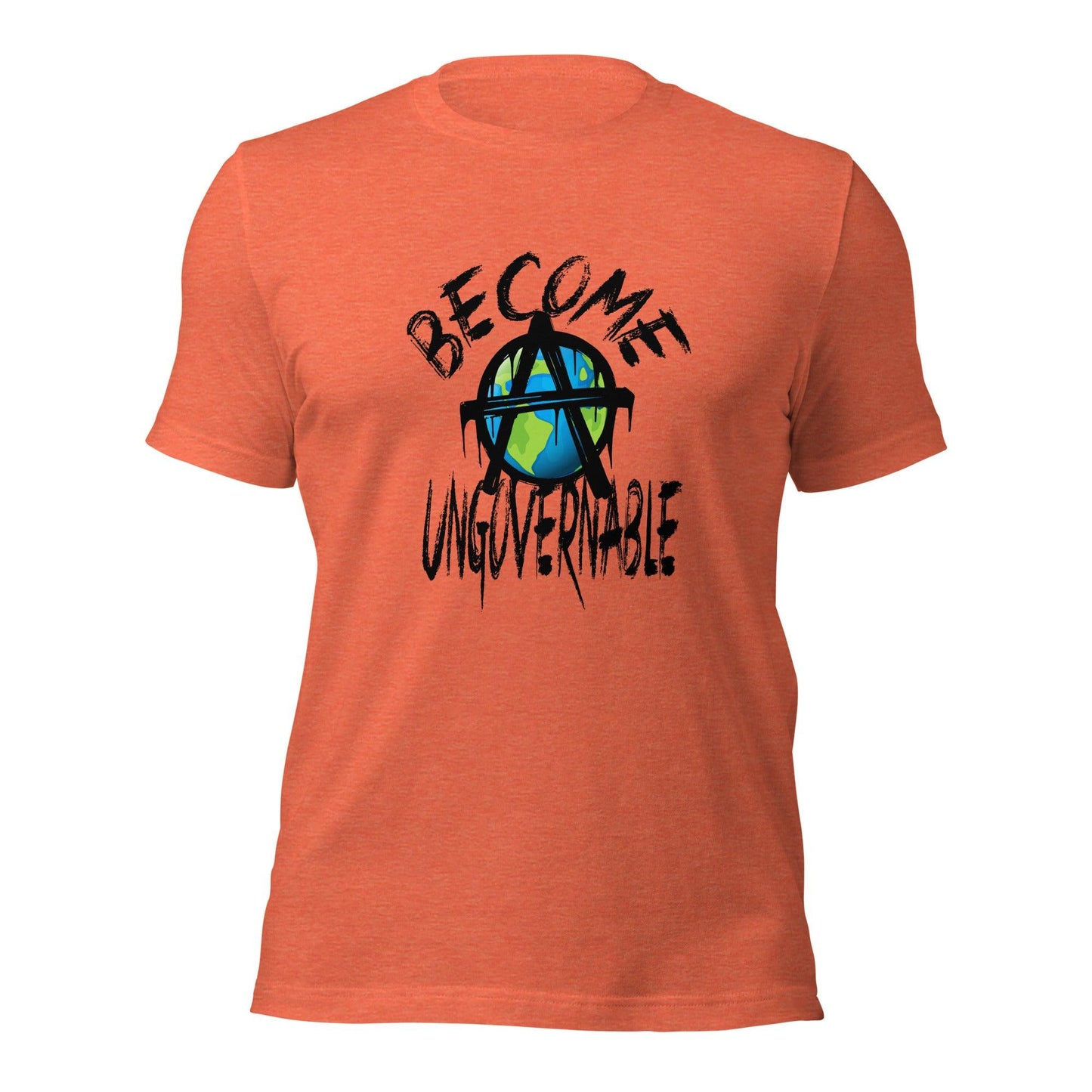 "Become Ungovernable" By @DigitalDuelist Unisex t-shirt - AnarchyWear