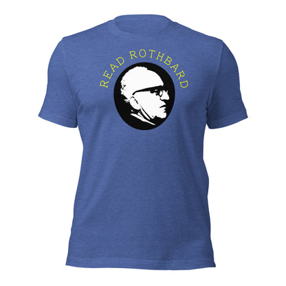 Anarchy Wear Gold "Read Rothbard" Unisex t-shirt