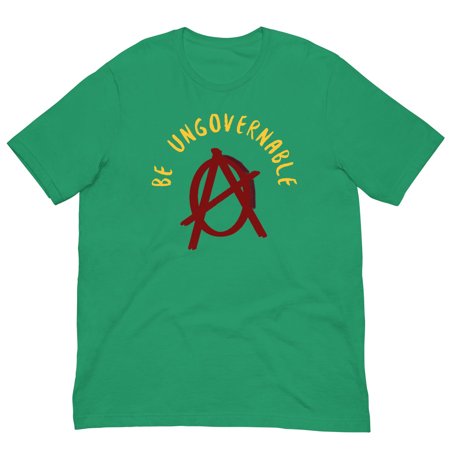 Anarchy Wear "Be Ungovernable" Red Unisex t-shirt