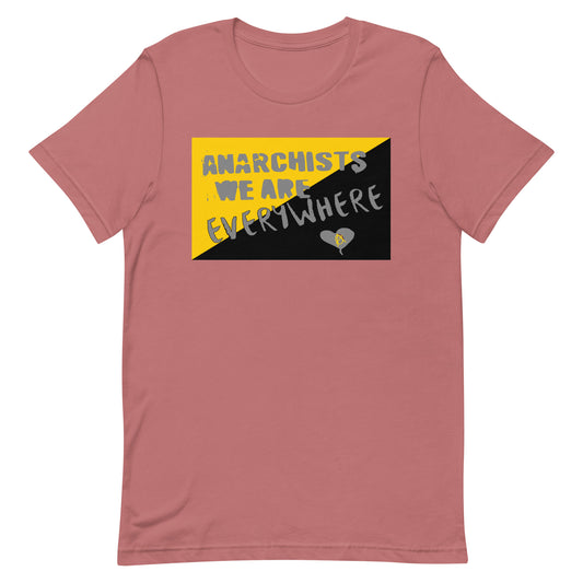 Anarchy Wear "We Are Every Where" Pastels Unisex t-shirt