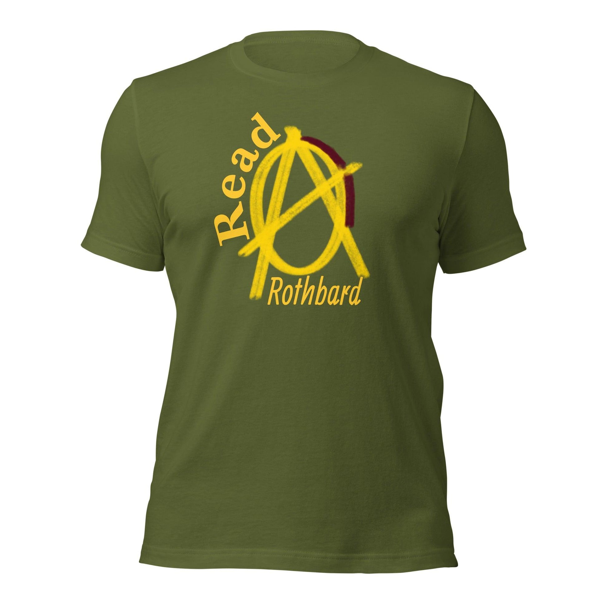 Anarchy Wear "Read Rothbard" Unisex t-shirt - AnarchyWear