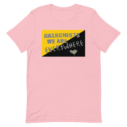 Anarchy Wear "We Are Every Where" Pastels Unisex t-shirt