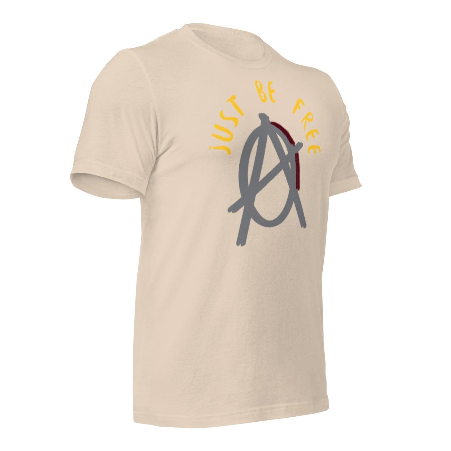 Anarchy Wear "Just Be Free" Grey Pastels Unisex t-shirt - AnarchyWear