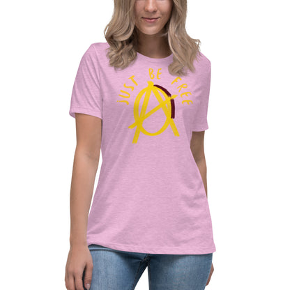 Anarchy Wear "Just Be Free" Women's Relaxed T-Shirt