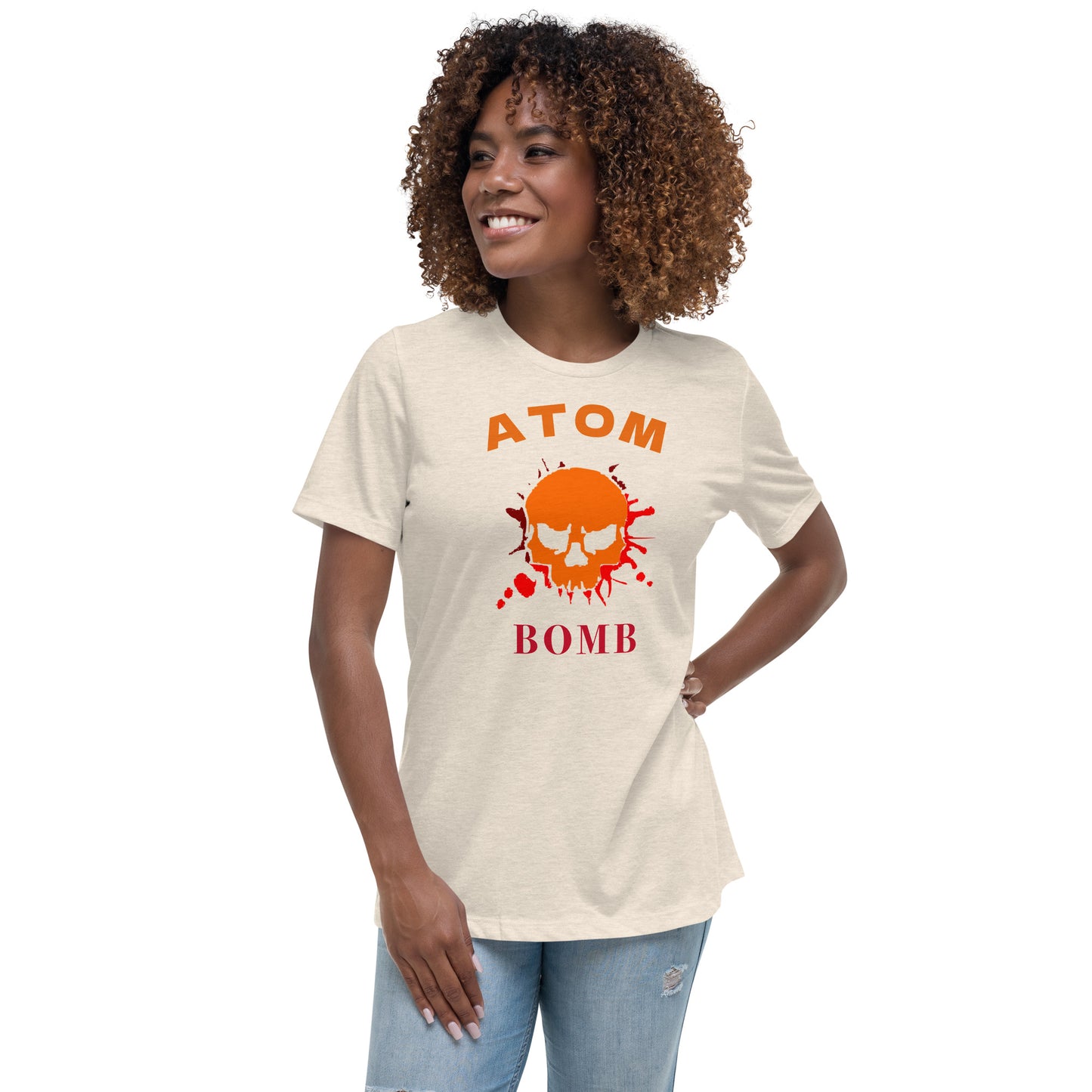 Anarchy Wear "Atom Bomb" By Atom Women's Relaxed T-Shirt