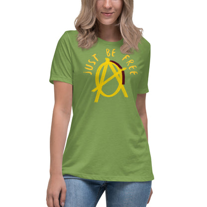 Anarchy Wear "Just Be Free" Women's Relaxed T-Shirt