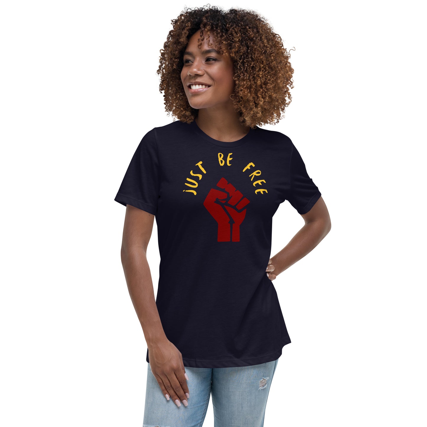Anarchy Wear "Just Be Free" Unity Women's Relaxed T-Shirt
