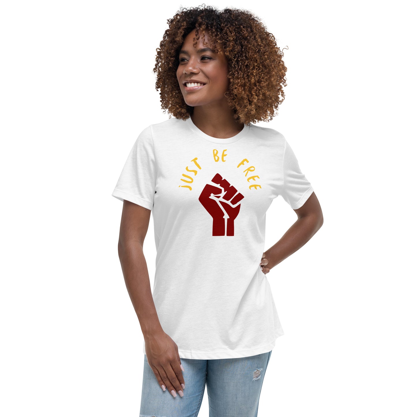 Anarchy Wear "Just Be Free" Unity Women's Relaxed T-Shirt