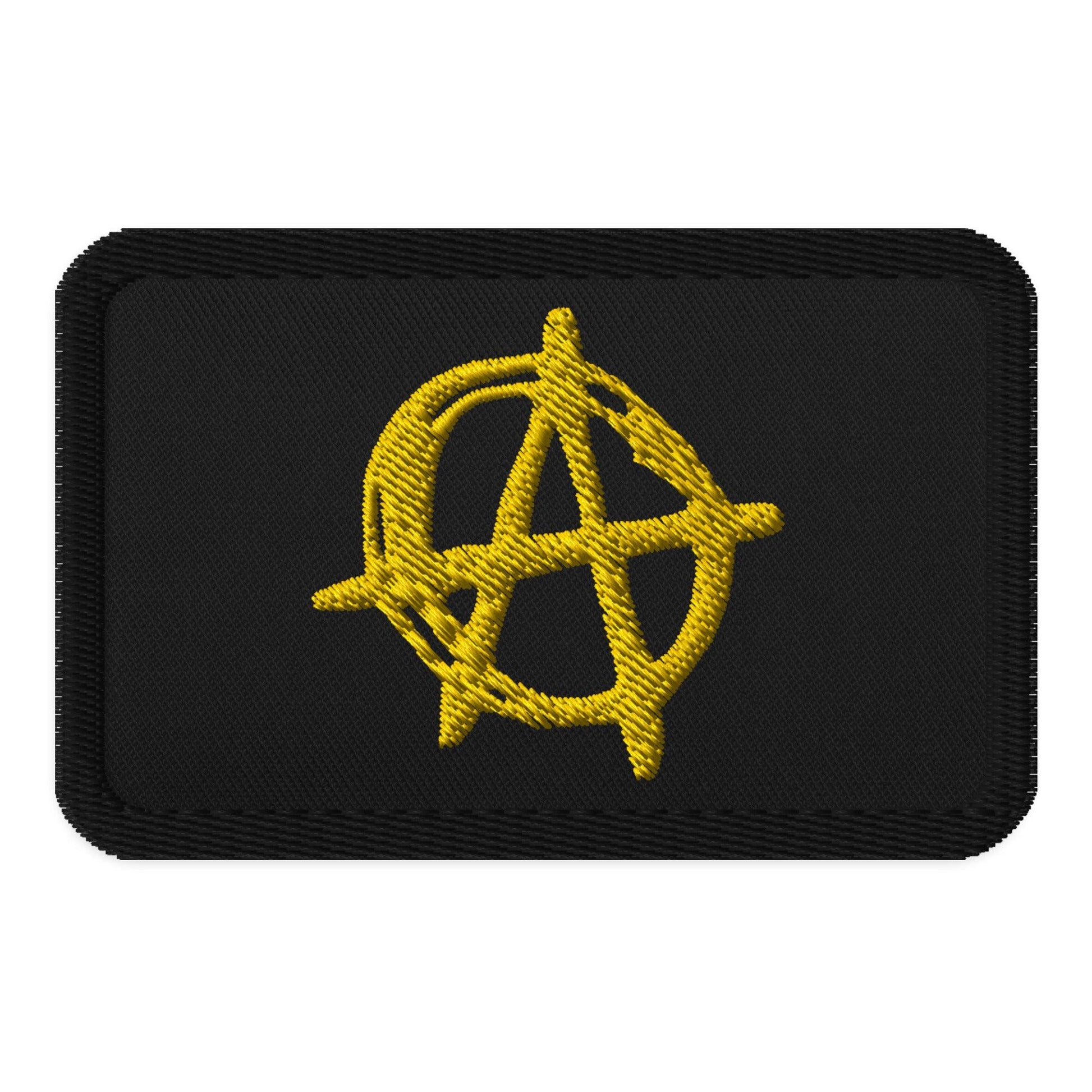 Embroidered Anarchy patches - AnarchyWear