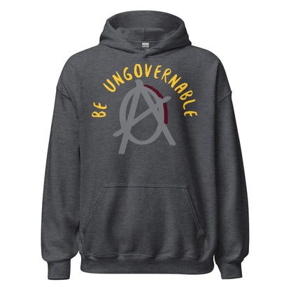 Anarchy Wear Agora Grey "Be Ungovernable" Hoodie - AnarchyWear