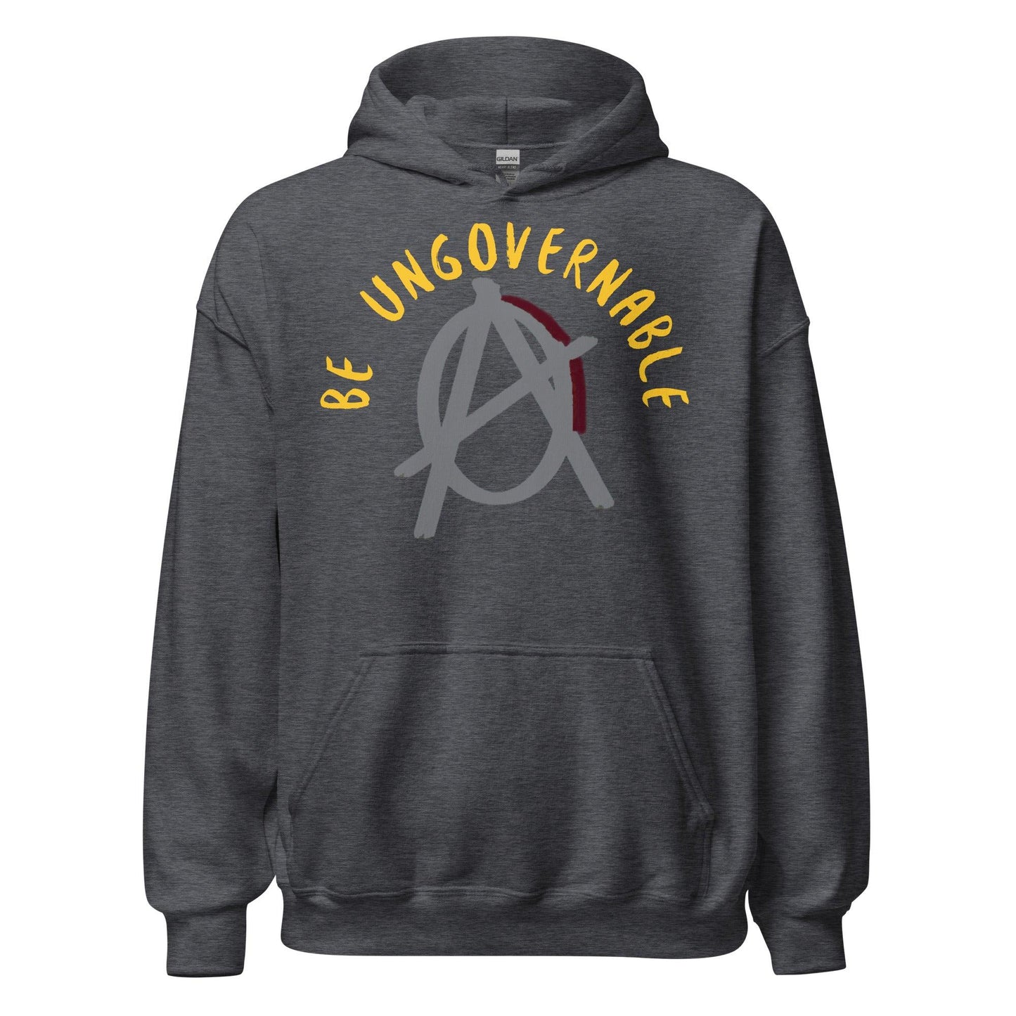 Anarchy Wear Agora Grey "Be Ungovernable" Hoodie - AnarchyWear