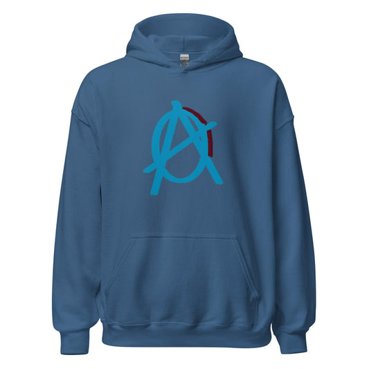 Anarchy Wear Blue Hoodie - AnarchyWear