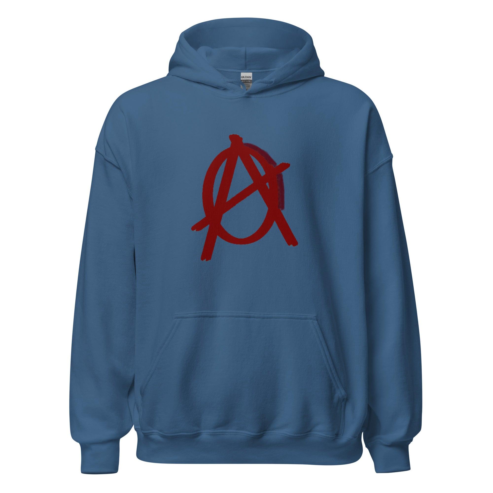 Anarchy Wear Red Hoodie – AnarchyWear