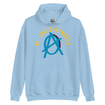 Anarchy Wear Blue "Be Ungovernable" Hoodie - AnarchyWear