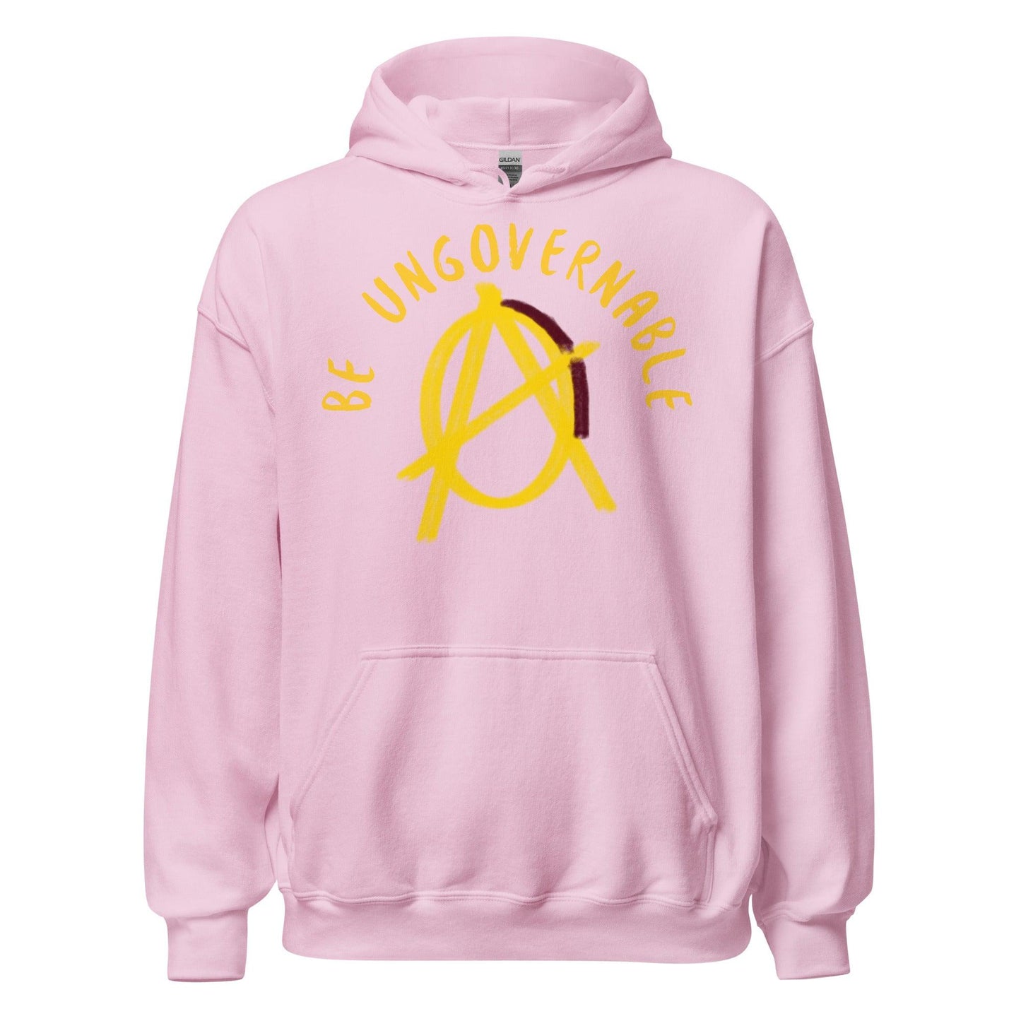 Anarchy Wear Gold "Be Ungovernable" Hoodie - AnarchyWear