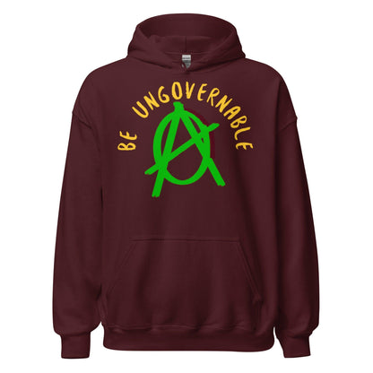 Anarchy Wear Green "Be Ungovernable" Hoodie - AnarchyWear