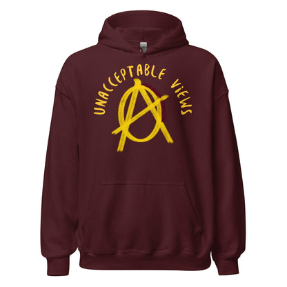 Anarchy Wear "Unacceptable Views" Hoodie - AnarchyWear