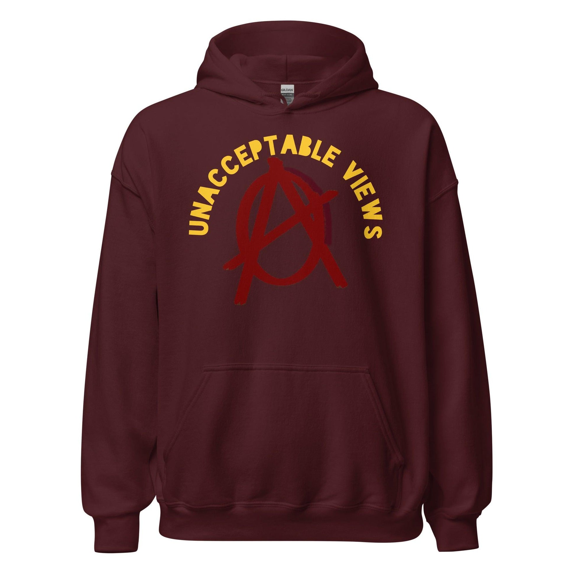 Anarchy Wear "Unacceptable Views" Hoodie - AnarchyWear