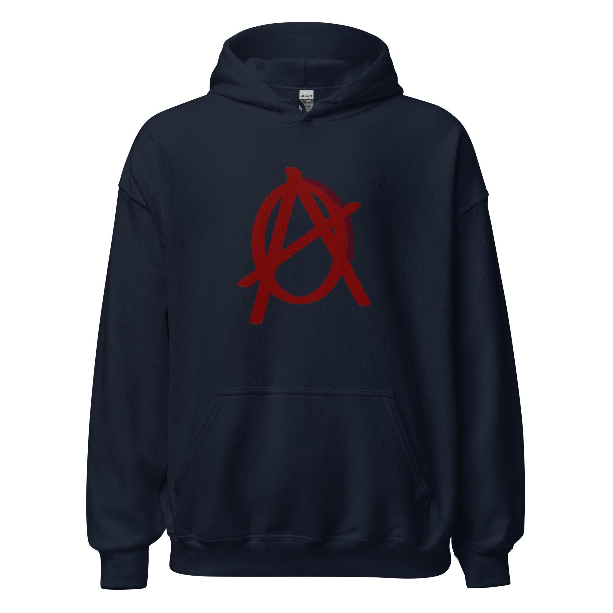 Anarchy Wear Red Hoodie – AnarchyWear