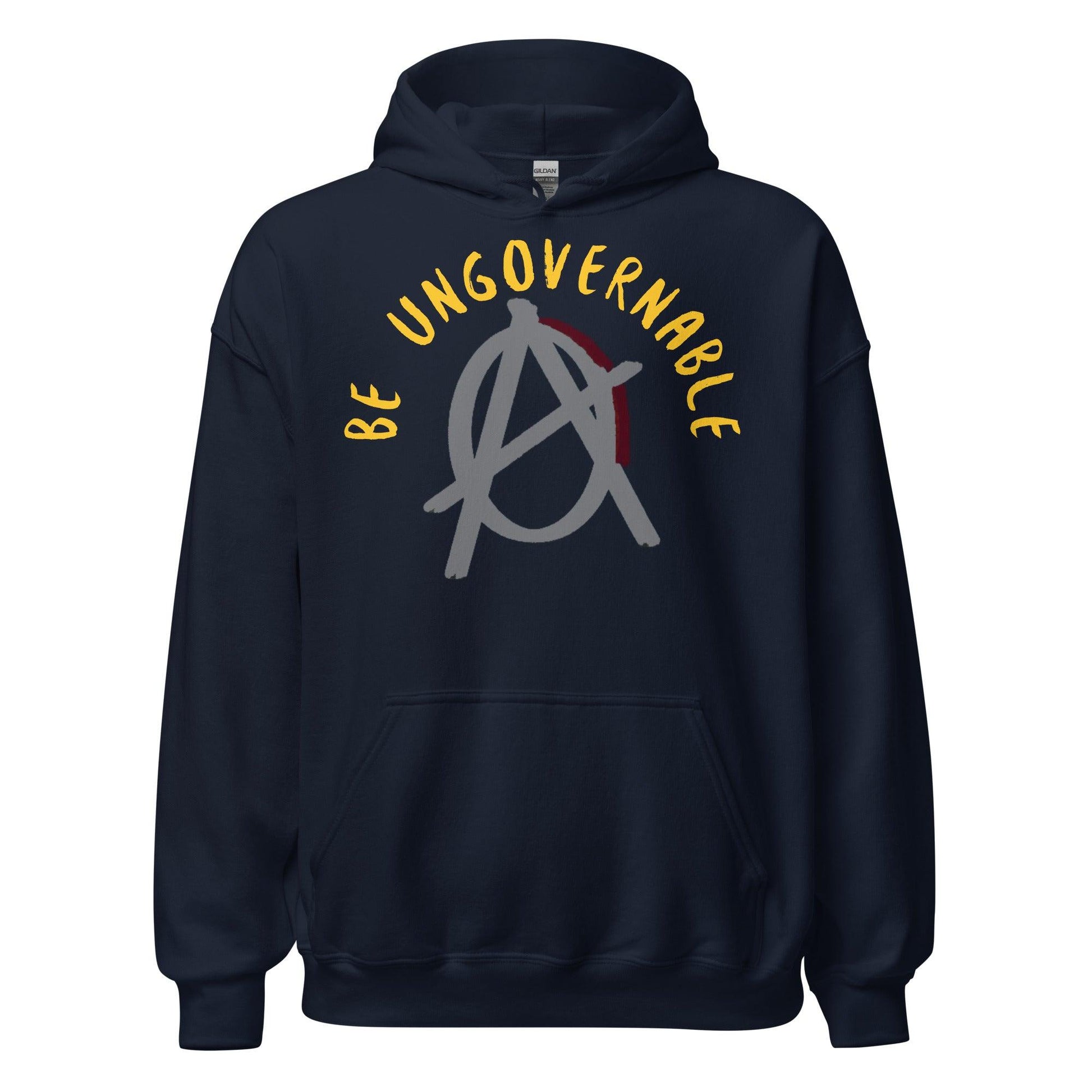 Anarchy Wear Agora Grey "Be Ungovernable" Hoodie - AnarchyWear