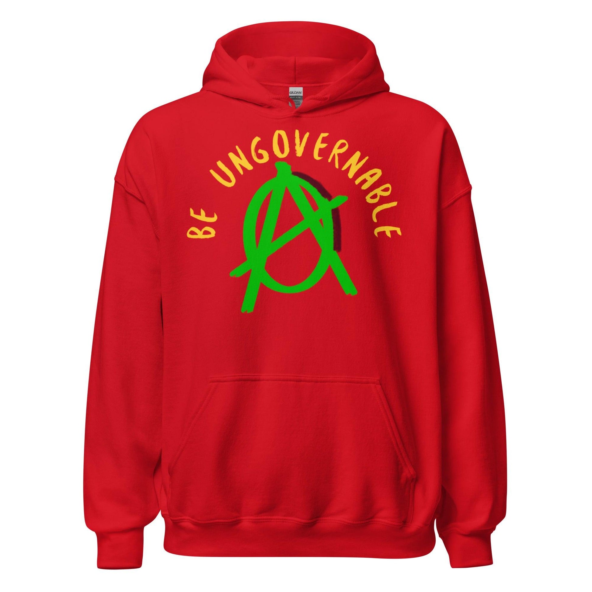 Anarchy Wear Green "Be Ungovernable" Hoodie - AnarchyWear