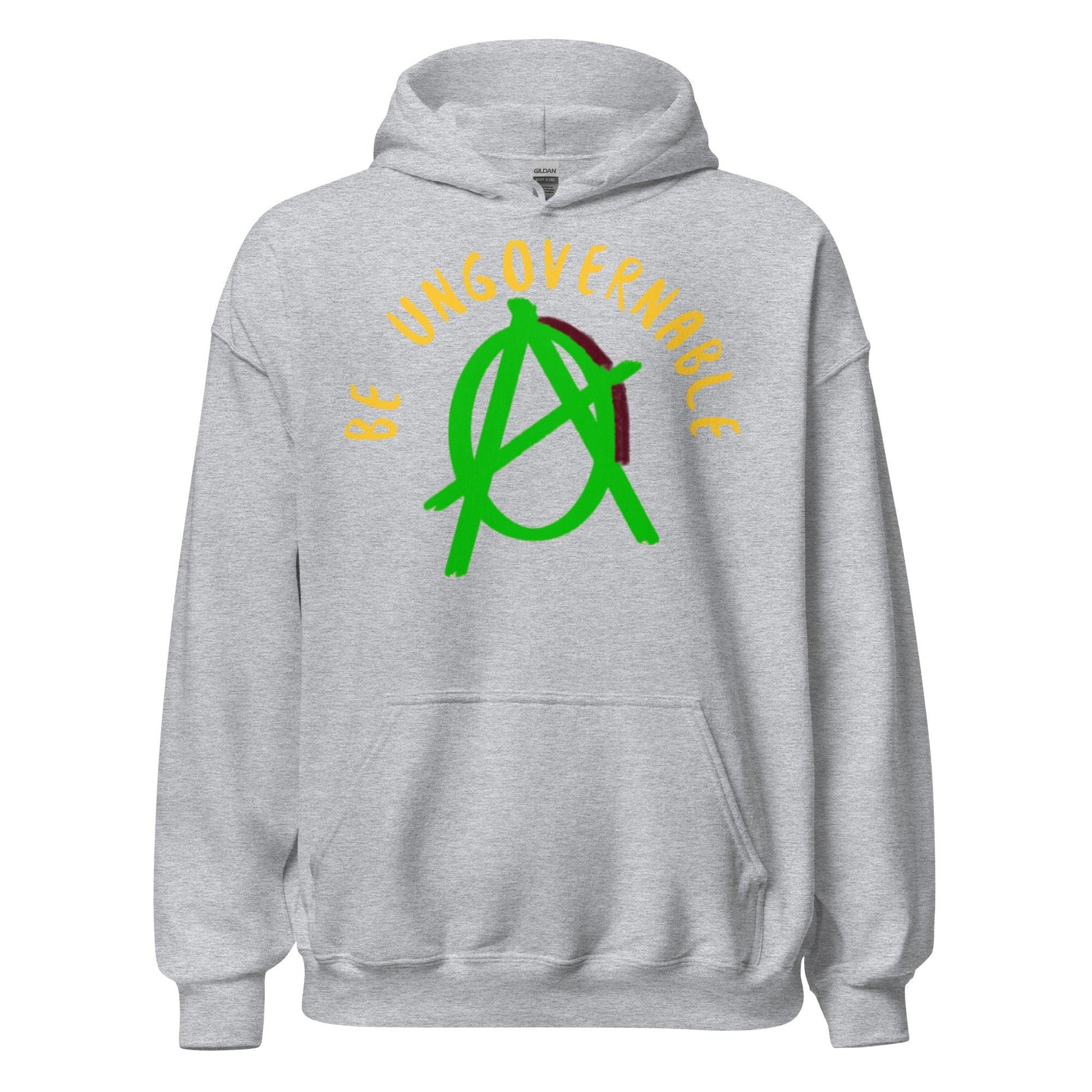 Anarchy Wear Green "Be Ungovernable" Hoodie - AnarchyWear