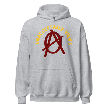 Anarchy Wear "Unacceptable Views" Hoodie - AnarchyWear