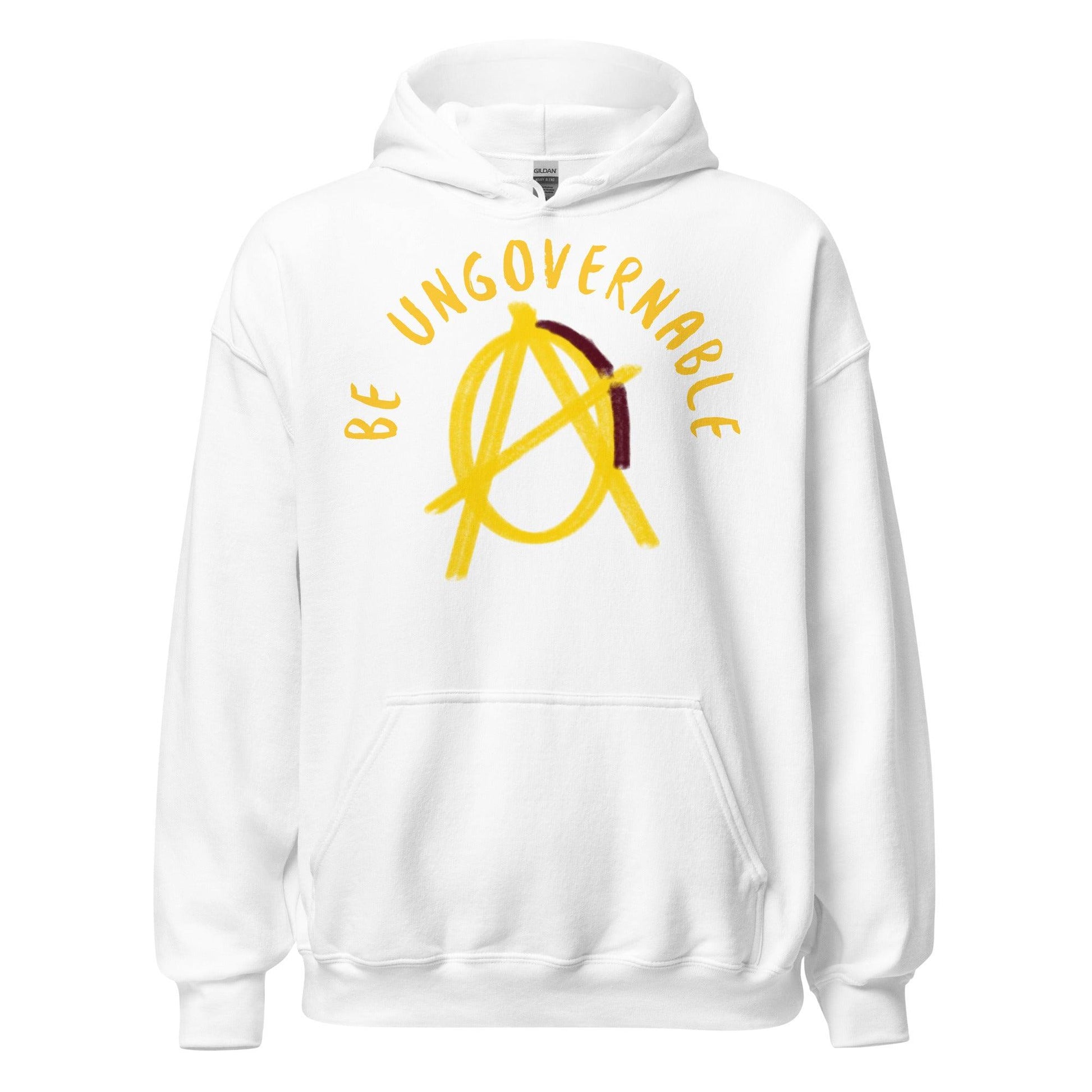 Anarchy Wear Gold "Be Ungovernable" Hoodie - AnarchyWear