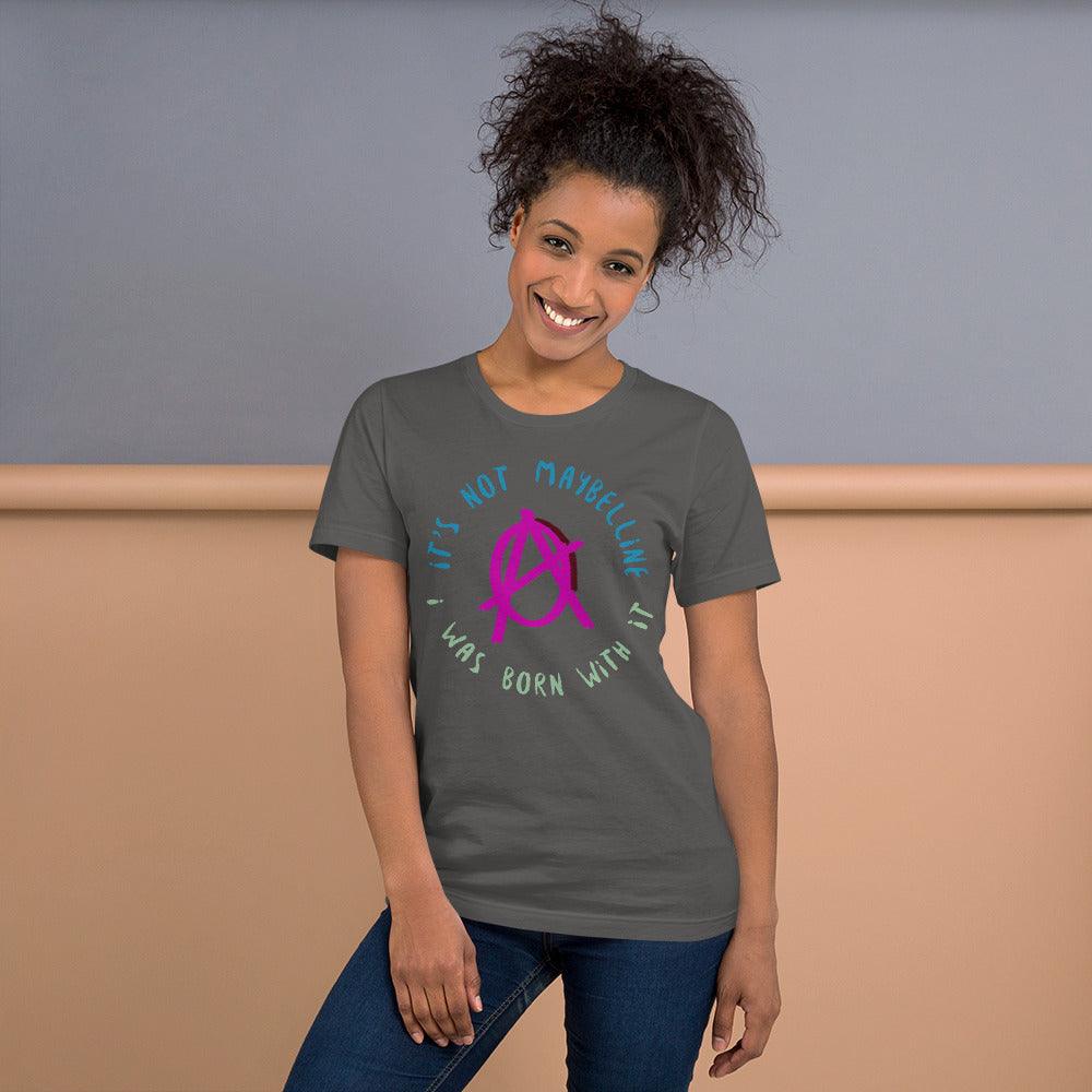 Anarchy Wear Women's "It's Not Maybelline" Unisex t-shirt - AnarchyWear