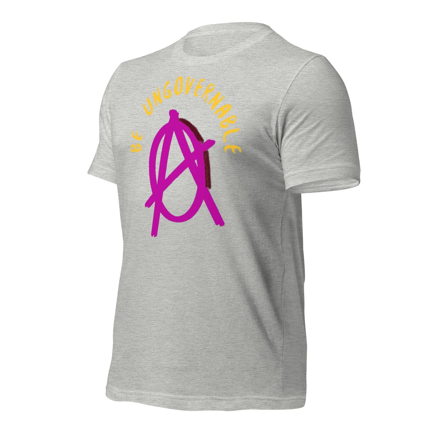 Anarchy Wear "Be Ungovernable" Pink Pastels Unisex t-shirt - AnarchyWear