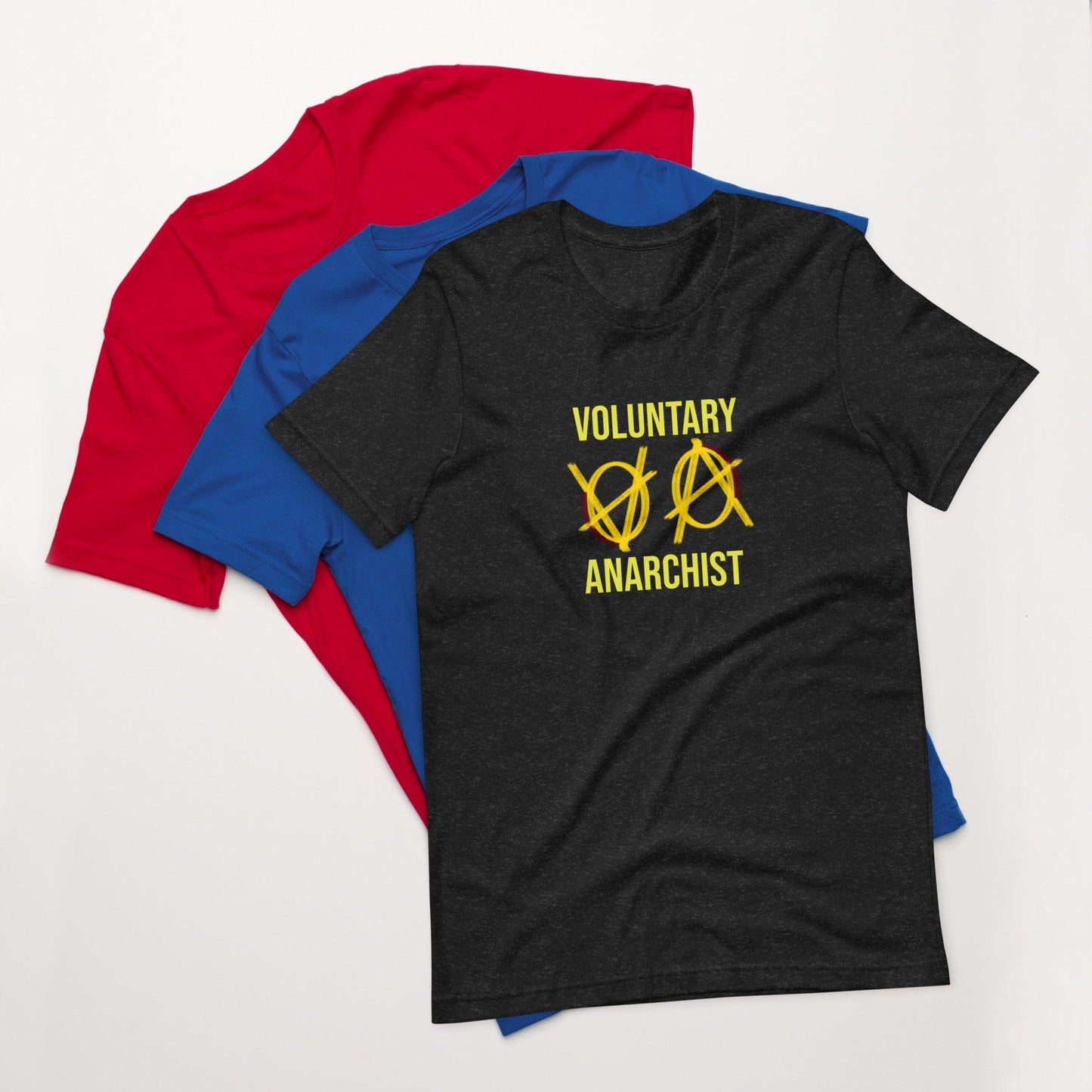 Anarchy Wear "Voluntary-Anarchist" Unisex t-shirt - AnarchyWear