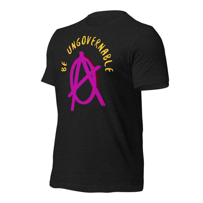 Anarchy Wear "Be Ungovernable" Pink Unisex t-shirt - AnarchyWear