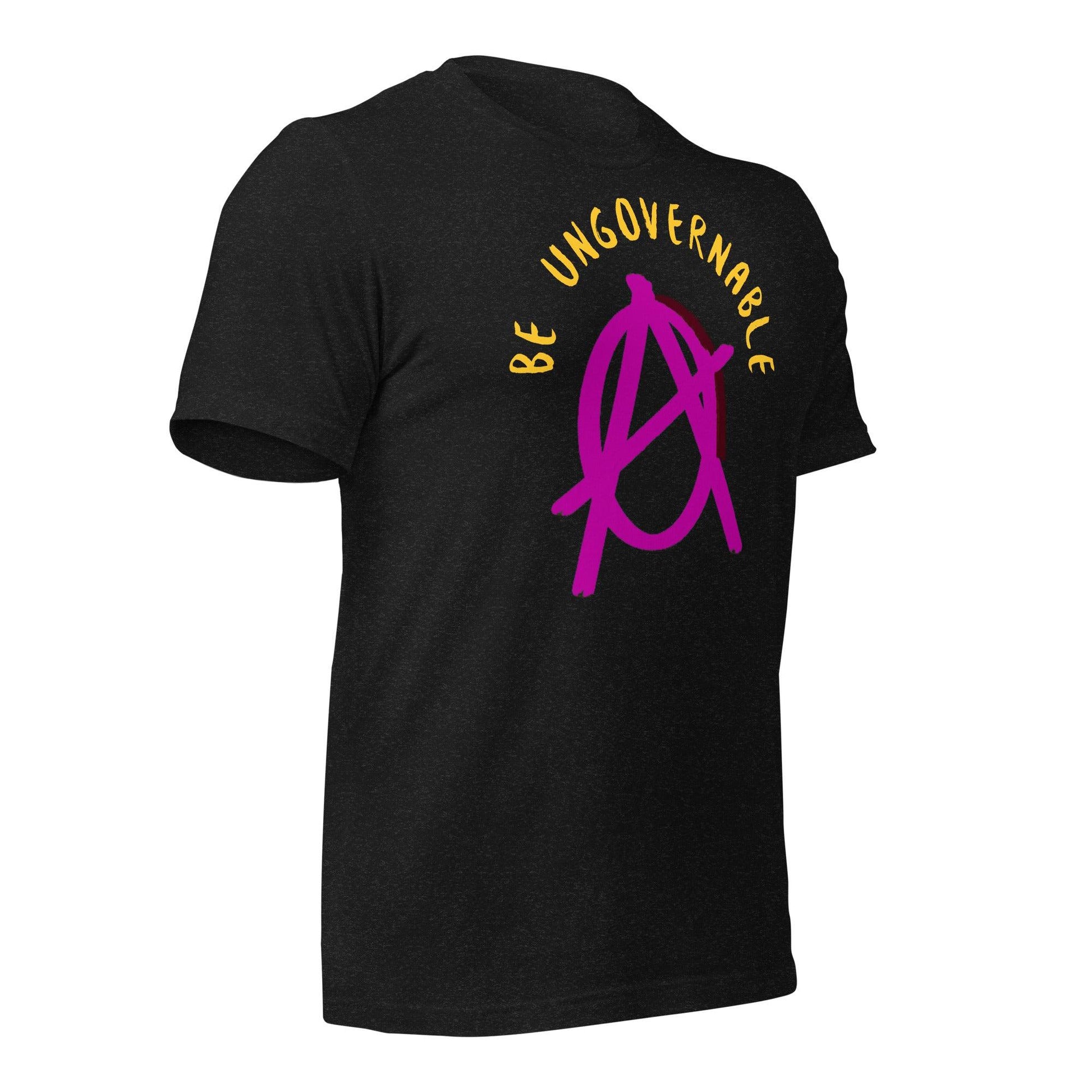 Anarchy Wear "Be Ungovernable" Pink Unisex t-shirt - AnarchyWear