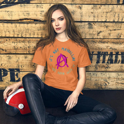 Anarchy Wear Women's "It's Not Maybelline" Pink Pastel's Unisex t-shirt - AnarchyWear