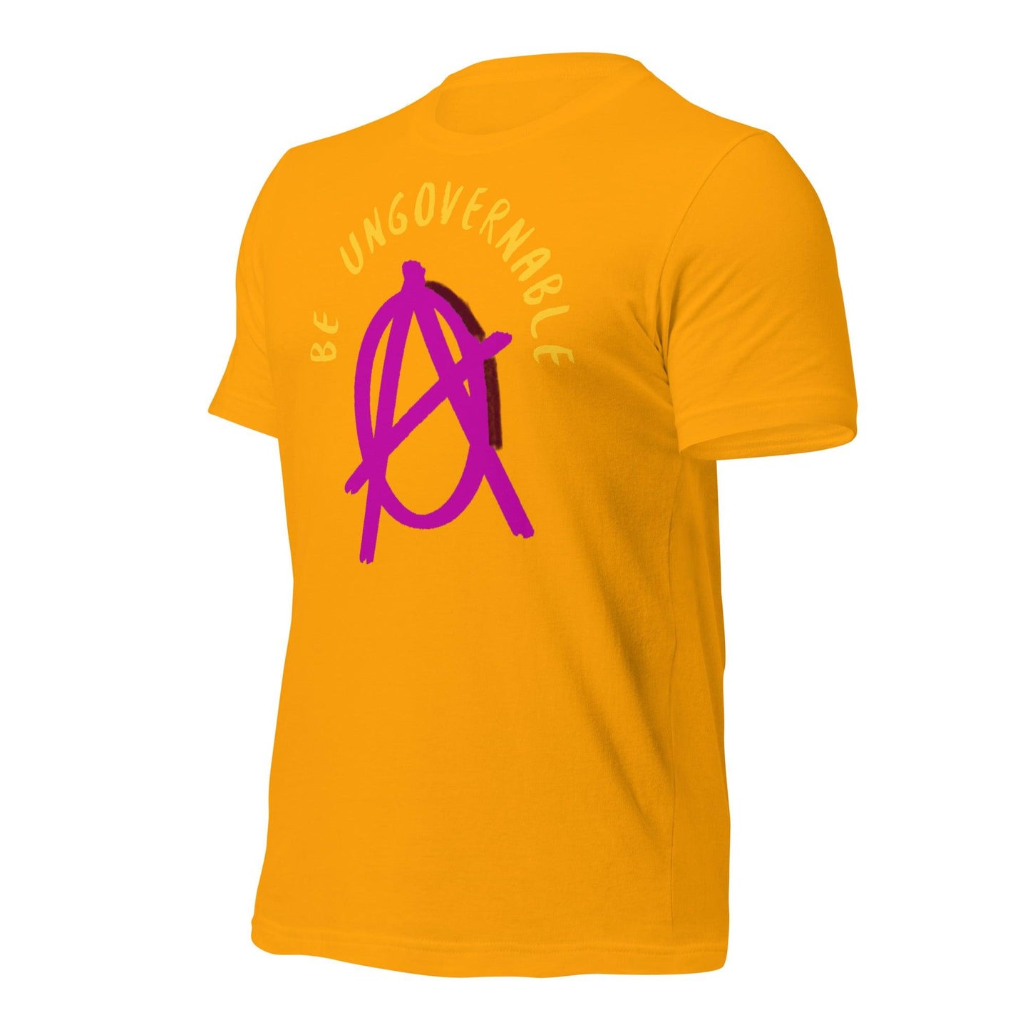 Anarchy Wear "Be Ungovernable" Pink Pastels Unisex t-shirt - AnarchyWear