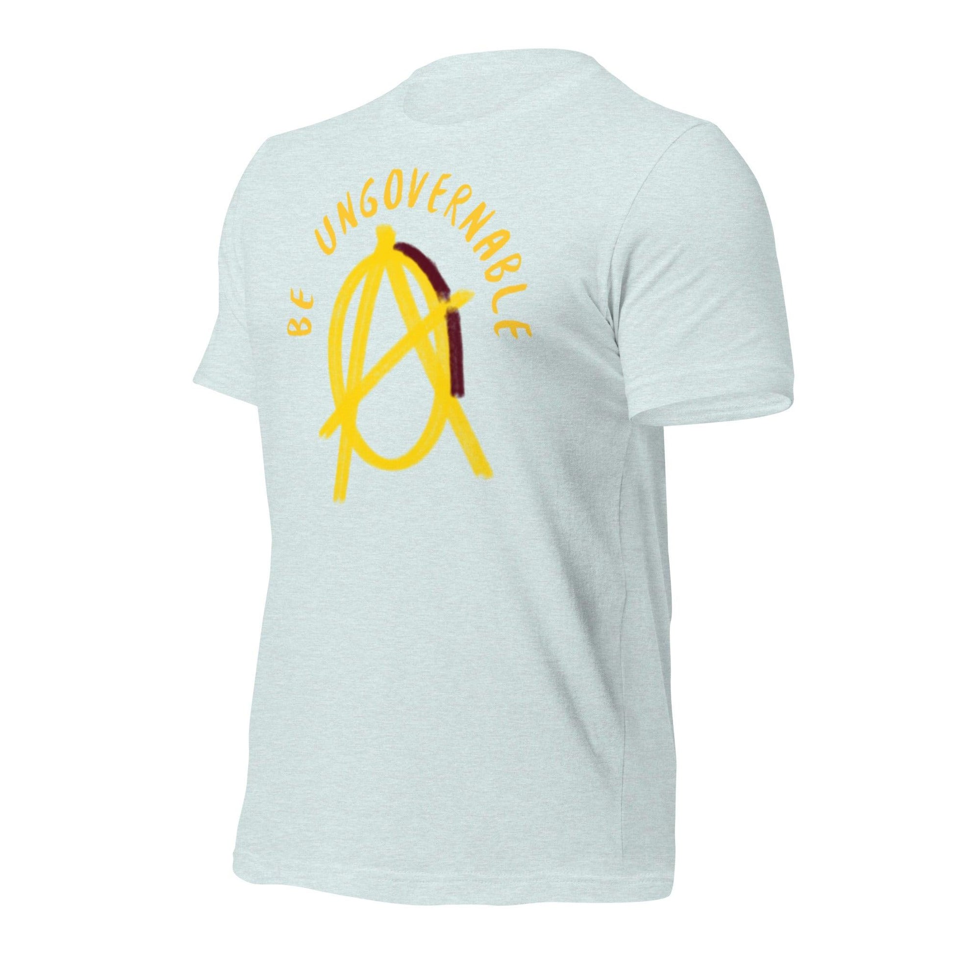 Anarchy Wear "Be Ungovernable" Gold Pastels Unisex t-shirt - AnarchyWear